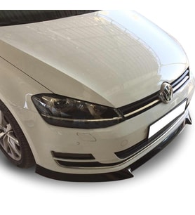 Volkswagen Golf Uyumlu 7 (2012-2016) Yeni Model Ön Tampon Altı Lip (Plastik) (Karışık)
