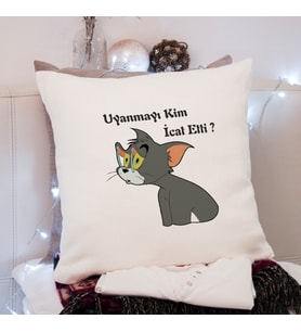 Tom ( Uyanmayı Kim İcat Etti ) Tasarımlı Yastık