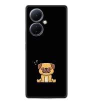 Vivo V29 Lite Kılıf Desenli Silikon Platinium Series Uyuyan Köpek 1875