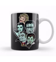 Munsters Rule Kupa Bardak Porselen