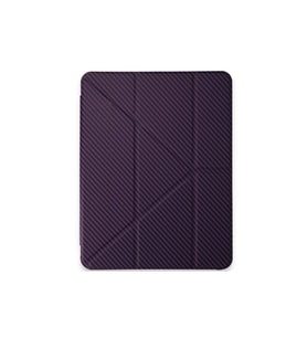 Apple iPad Pro 13 (2024) Kılıf Color Karbon Tablet Kılıfı - Derin Mor