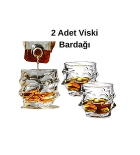 Viski Bardağı İskoç Tarzı Kristal 300 ml Kokteyl Konyak Votka Sunum Bardağı