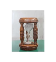 Kişiye Özel Ahşap Kumsaati - 14x9cm