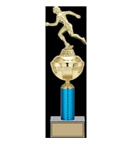 ODAK KUPA - Figürlü Kupalar - Atletizm Kadın Figürlü Kupalar FG-051 B - 40 cm