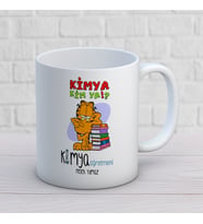 Kişiye Özel Meslek Kimya Öğretmeni Hediyelik Kupa Bardak