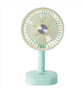 Everest EFN-510 Yeşil- Sarı 1200mAh 5 İnç 3 Hız Kademeli Dönebilen Masaüstü Usb Fan