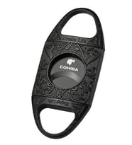 Cohiba Siyah Desenli Metal Puro Makası Kesici