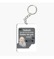Tolstoy Esprili Mesajlı Anahtarlık