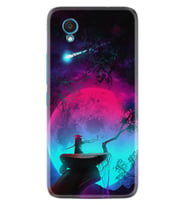 Alcatel 1 2022 Kılıf Resimli Desenli Silikon Platinium Series Lost Warrior 1840