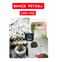 Peyzaj Süs Taşı Saksı Teraryum Akvaryum Taşı 2 Kg