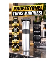 Yeni Nesil Profesyonel Şarjlı Saç Sakal Tıraş Makinesi Ayarlanabilir 4 Taraklı