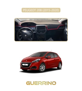PEUGEOT 208 (2015-2020)TORPİDO KORUMA HALISI BEJ KENAR