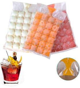 24'lü Buzluk Poşet, Buz Küpü Torbası Poşeti, 24 Buz Küpü (10'lu Paket)