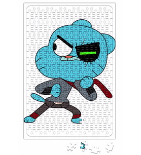 Gumball Watterson Puzzle 240 Parça Yapboz