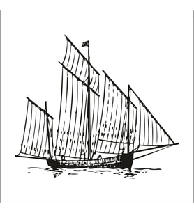 GEMİ FOLYO STİCKER 70cm Uzunluk (Karışık)
