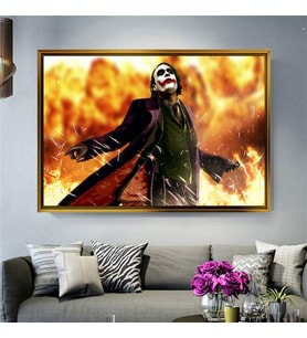 Altın Çerçeveli dekoratif tablo a1069 (Gold)
