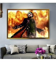 Altın Çerçeveli dekoratif tablo a1069 (Gold)