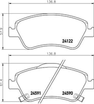 Apetech Toyota Auris Ön Fren Balata Takımı (2006-2012)