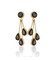 Kadir Jewellery 22 Ayar Altın Kaplama Vintage Küpe -El İşçiliği Ve Hipoalerjenik Küpe
