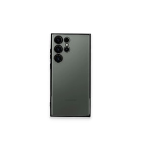Samsung Galaxy S23 Ultra Kılıf Razer Lensli Silikon - Siyah
