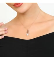 MANOLYA KOLYE - 925 AYAR GÜMÜŞ KOLYE