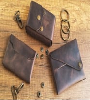Sumerian Minimalist Crazy Deri Cüzdan, Kartlık ve Sigara Kılıfı Kahverengi (3 Adet Anahtarlık Hediye)