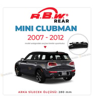 RBW Arka Silecek Mini Clubman 2007-2012 ile uyumlu (Siyah)