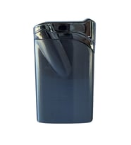 PremiumQuality Tek Torch Pürmüz Gümüş Metal Puro Çakmağı - TR8637