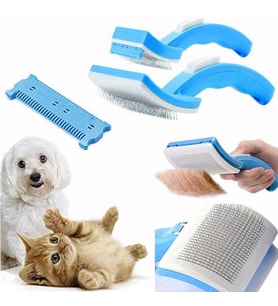 KEDİ KÖPEK TARAĞI BAKIM FIRÇASI SETİ TÜY TOPLAMA ALICI TOPARLAYICI TARAK EVCİL HAYVAN TARAĞI -WELFAR