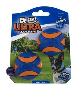 Chuckit! Ultra Squeaker 2'li Sesli Köpek Oyun Topu (Küçük Boy)