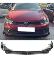 Vw Polo Mk6.5 Ön Lip Parlak Siyah 3 Prç Brabus Kırılmaya Dayanıklı ABS
