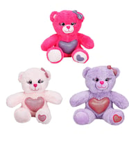 Renkli Sevimli Peluş Ayıcık 26 cm. 1 Adet Fiyatıdır