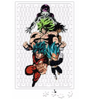 Dragon Broly 2018 Puzzle 240 Parça Yapboz