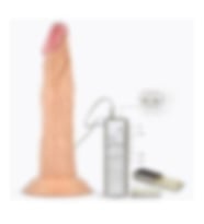 River World Titreşimi Olan 21 cm'lik ve Gerçekçi A nal Vibratör Pe nis Vajinal Dildo