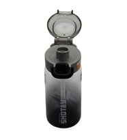 Shotay Su Matarası Straw Gradient Polikarbon Siyah 600Ml