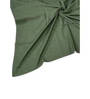 Enba Pamuklu Şifon Düz Renk Eşarp 100x100 cm – Şık ve Hafif Tasarım (Haki)