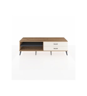 Hyperion TV Ünitesi Tek Raflı 2 Çekmeceli  176x44x51 Çam-Antrasit/Aytaşı