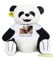 Kendin Tasarla Tişörtlü Sevimli Panda NO 2