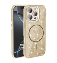 Microsonic Apple iPhone 16 Pro Kılıf GlamGrip Luxe Gold (Gold)