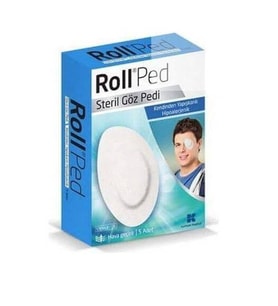 Roll Ped Hipoallerjenik Steril Göz Pedi 5 Adet