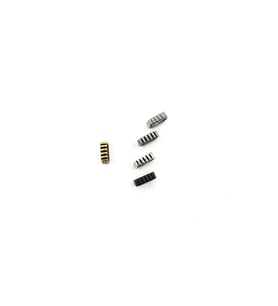 5X10 MM DESENLİ DERİ BİLEKLİK ARA APARATI (100 GRAM) (Antik Sarı Altın)