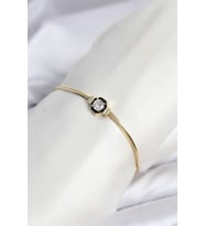 Ezme Yılan Zincir Model Zirkon Taşlı VIP Seri Kadın Bileklik 5886 - SSSSSS1930-1732