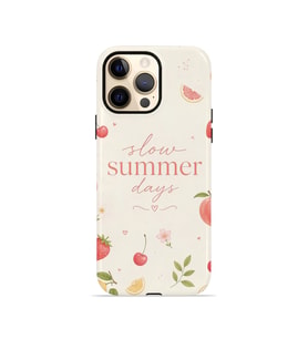 iPhone 12 Pro Max Vorian Çift Katmanlı Kılıf Slow Summer Days