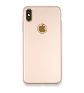 iPhone Xs Max Kılıf First Silikon - Rose Gold