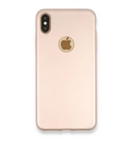 iPhone Xs Max Kılıf First Silikon - Rose Gold