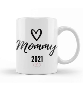 MOMMY 2021 Kupa Bardak Porselen