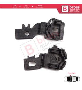 Nissan Primera MK3 P12 2001-2008 Qashqai MK1 J10 2006-2013 İçin Ön Sağ Cam Kriko Tamir Klips Seti