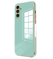 Galaxy A15 4G Kılıf Volet Silikon - Yeşil