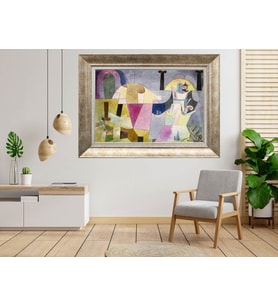 Gümüş Çerçeveli Tablo nb2101