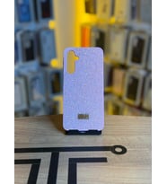 Samsung A16 Uyumlu Taş Desenli Silikon Yumuşak Kılıf (Pembe)